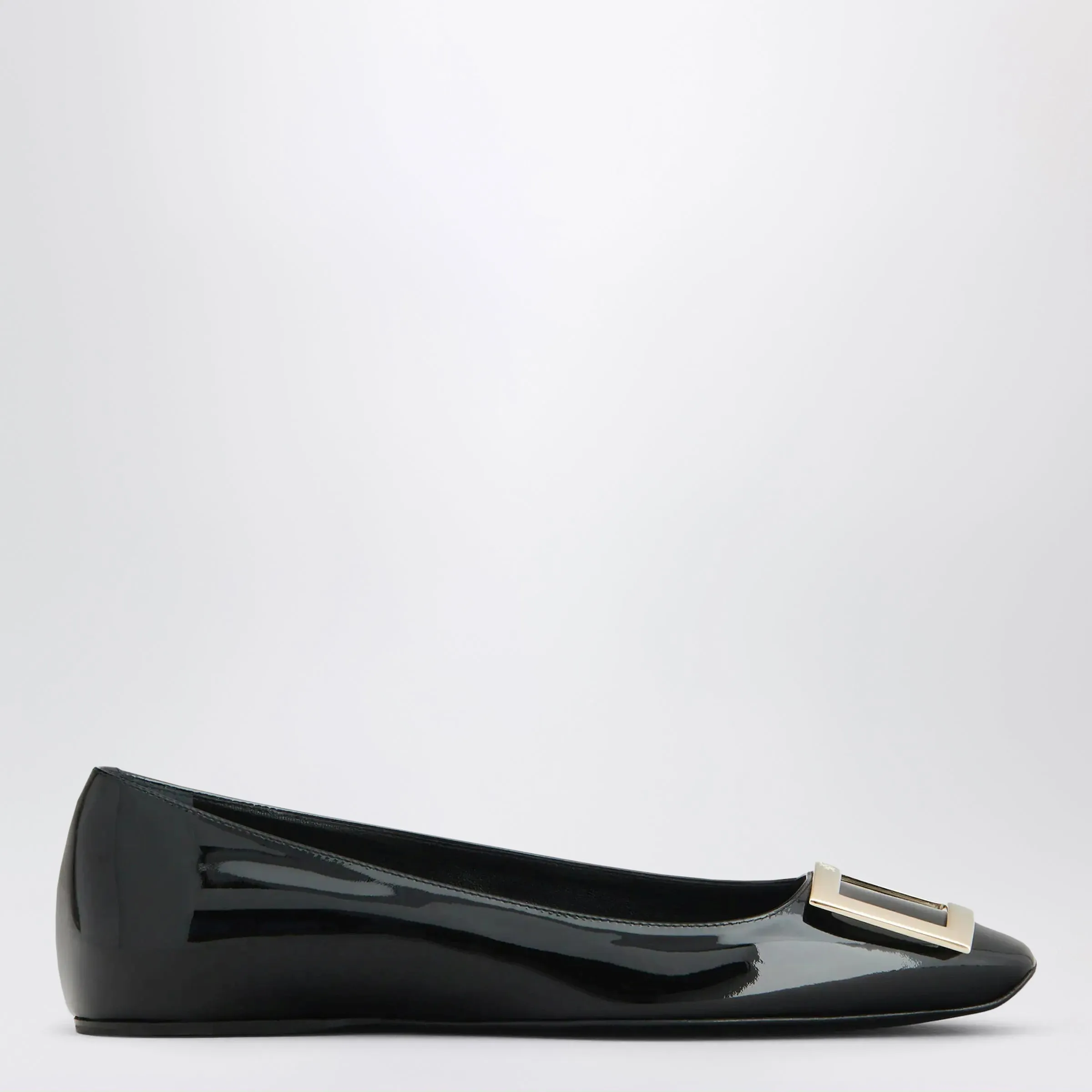 Black Patent Leather Ballet Flats sold by Wanan Luxury