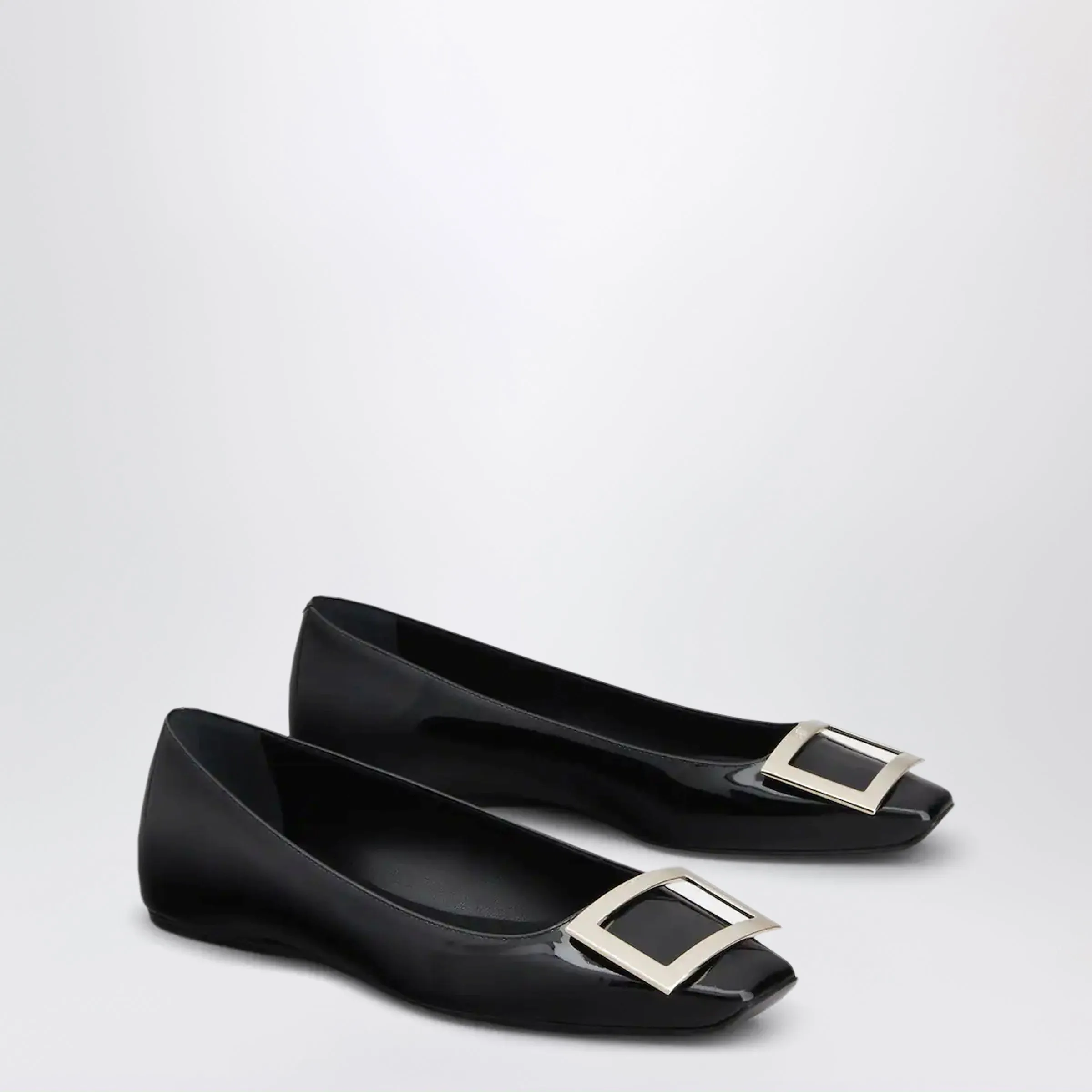 Black Patent Leather Ballet Flats sold by Wanan Luxury product image thumbnail 2
