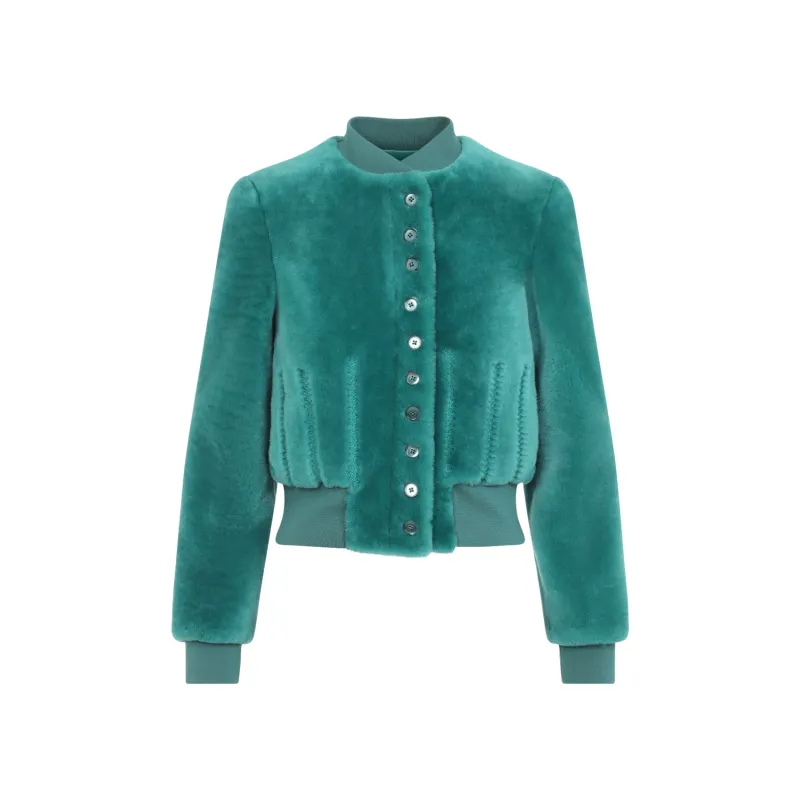 Leather Green made by Alexander McQueen