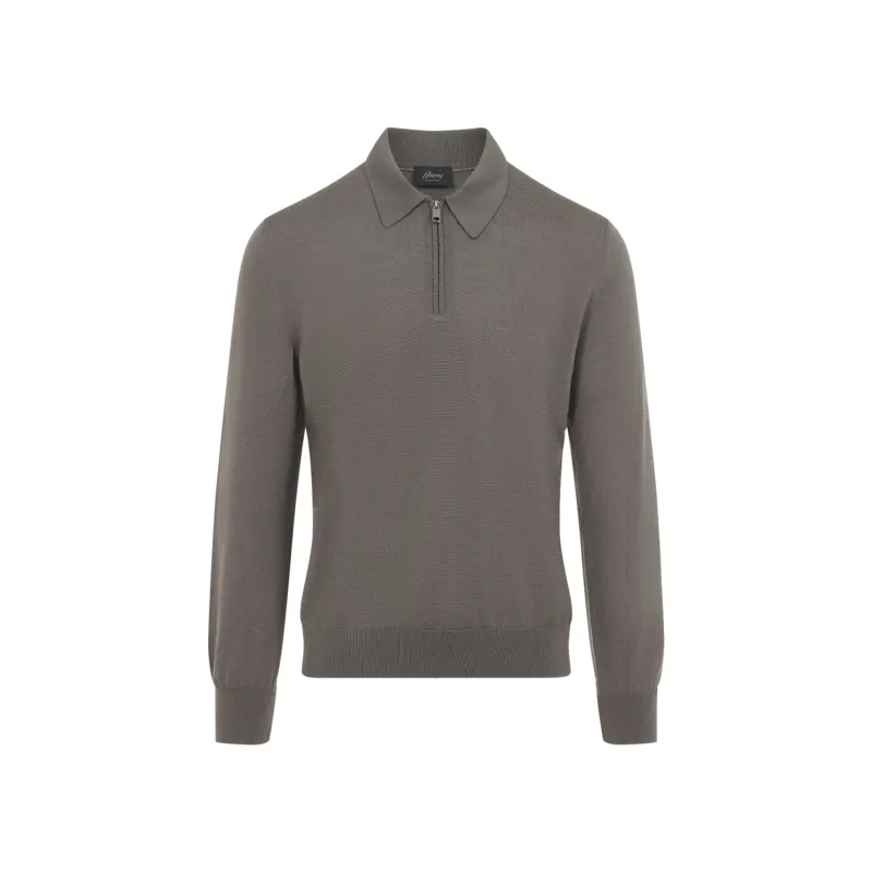 Polo Brown made by Brioni