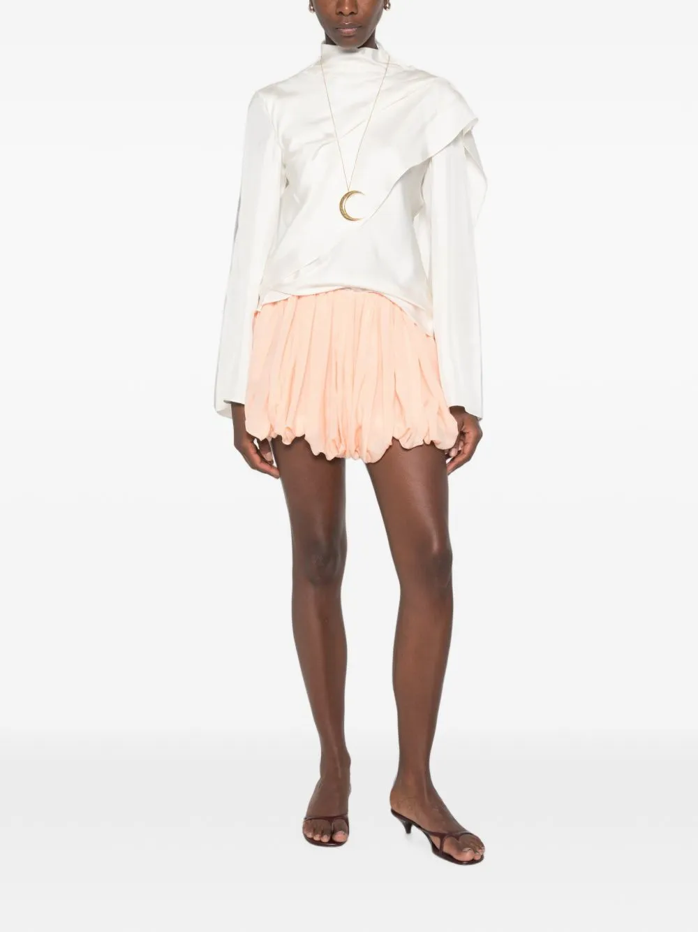 Silk Mini Skirt sold by Wanan Luxury product image thumbnail 2