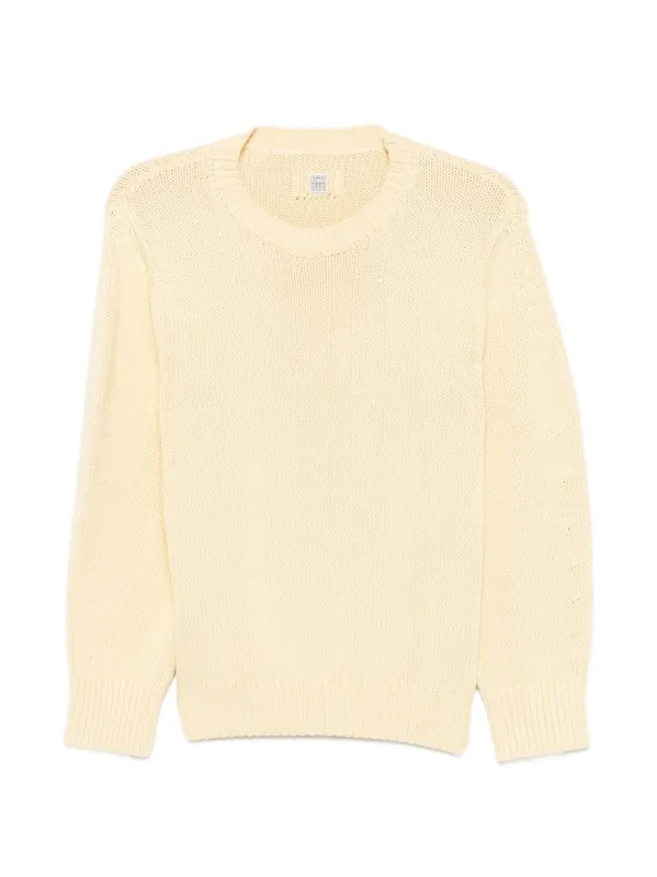 Cotton Oversized Sweater made by Toteme