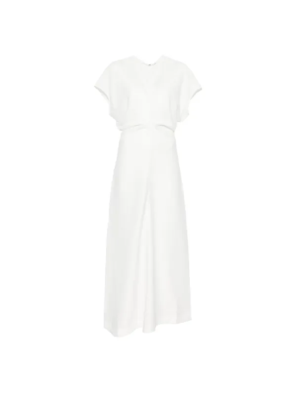 Slouch Waist Long Dress made by Toteme