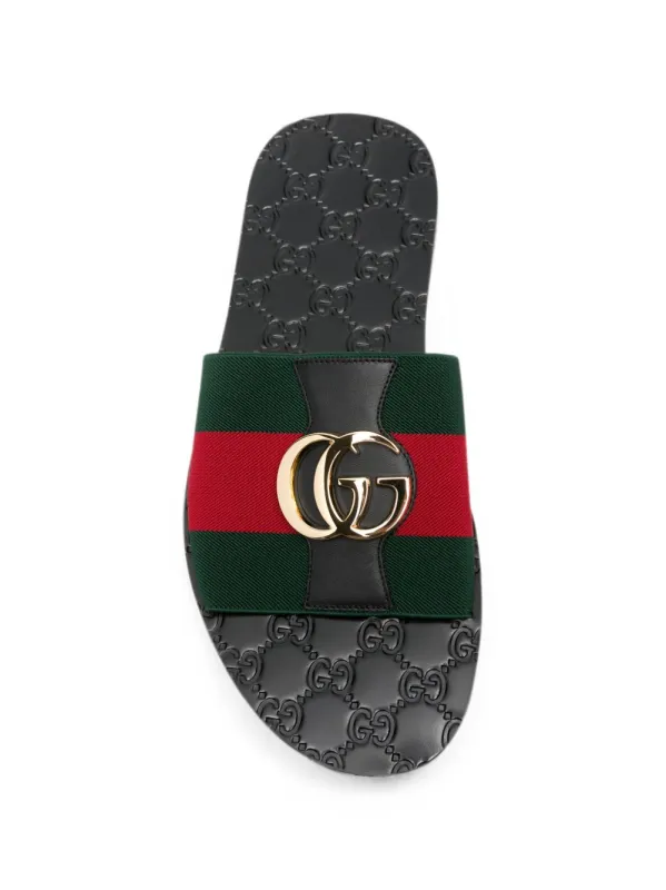 Riviera Slide Sandals made by Gucci