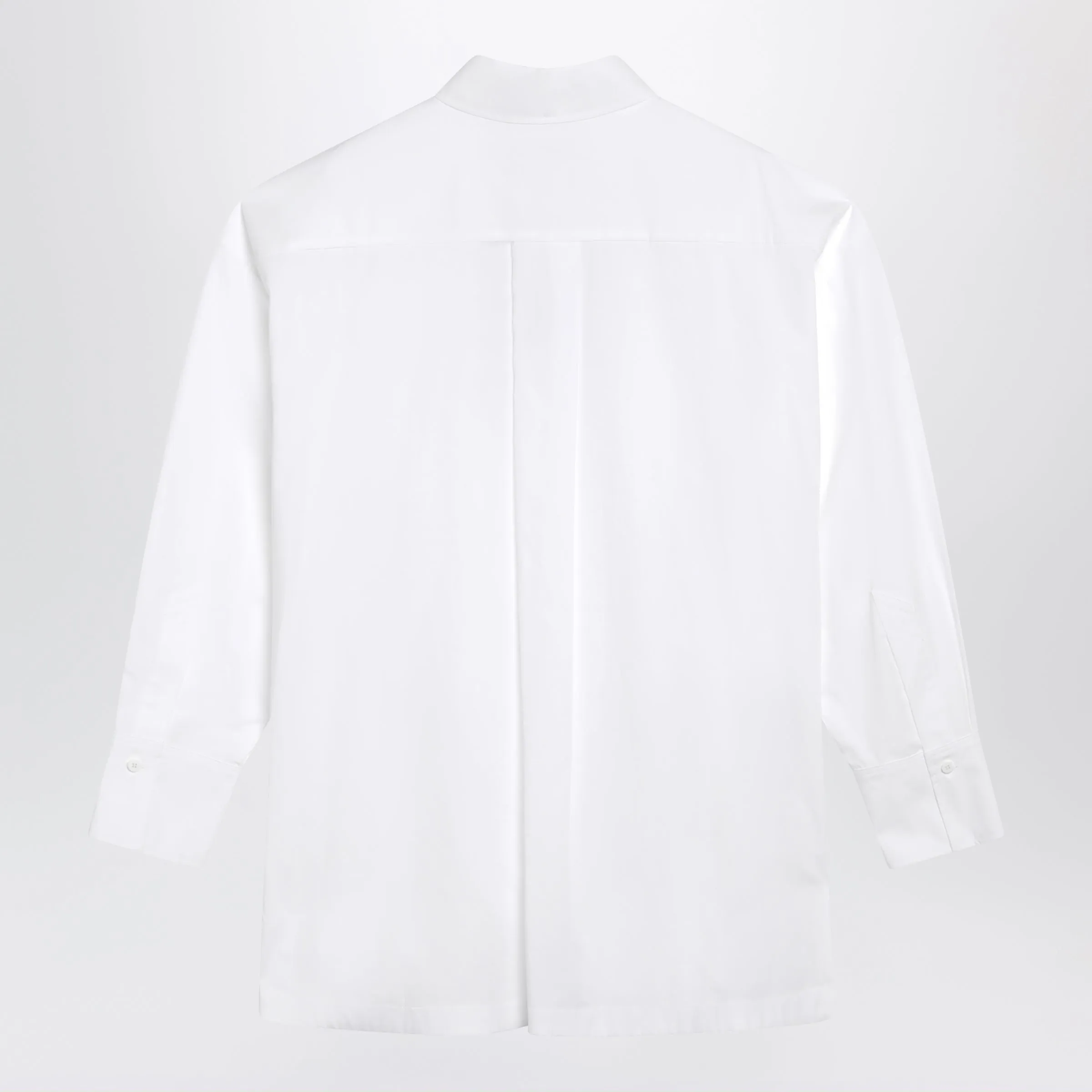 Diana Shirt In White Cotton sold by Wanan Luxury product image thumbnail 2
