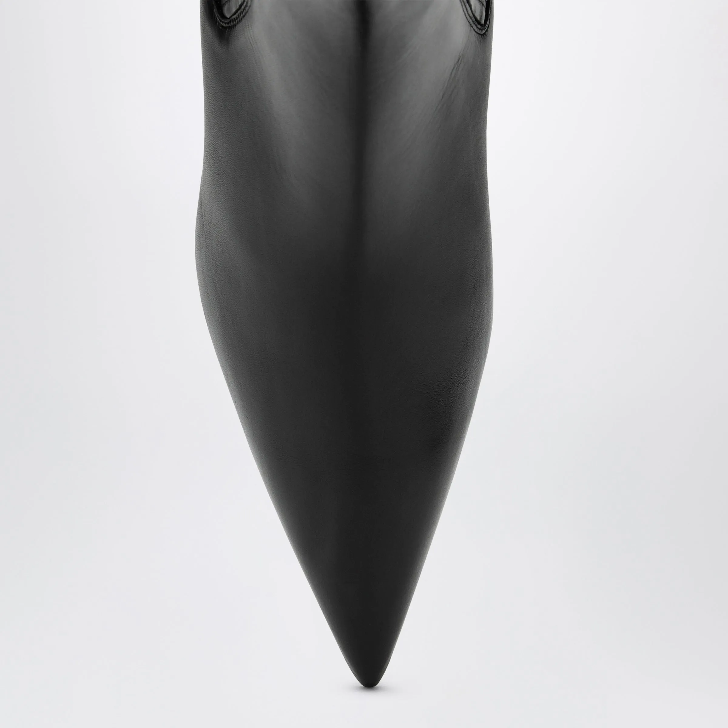 Cheope Wedge-Heel Ankle Boots In Black Calfskin sold by Wanan Luxury product image thumbnail 3