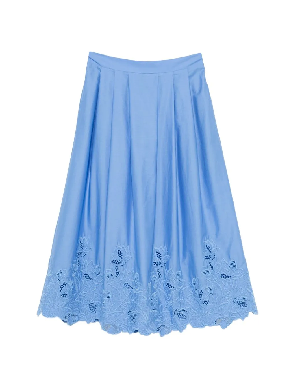 Embroidered Cotton Skirt sold by Wanan Luxury
