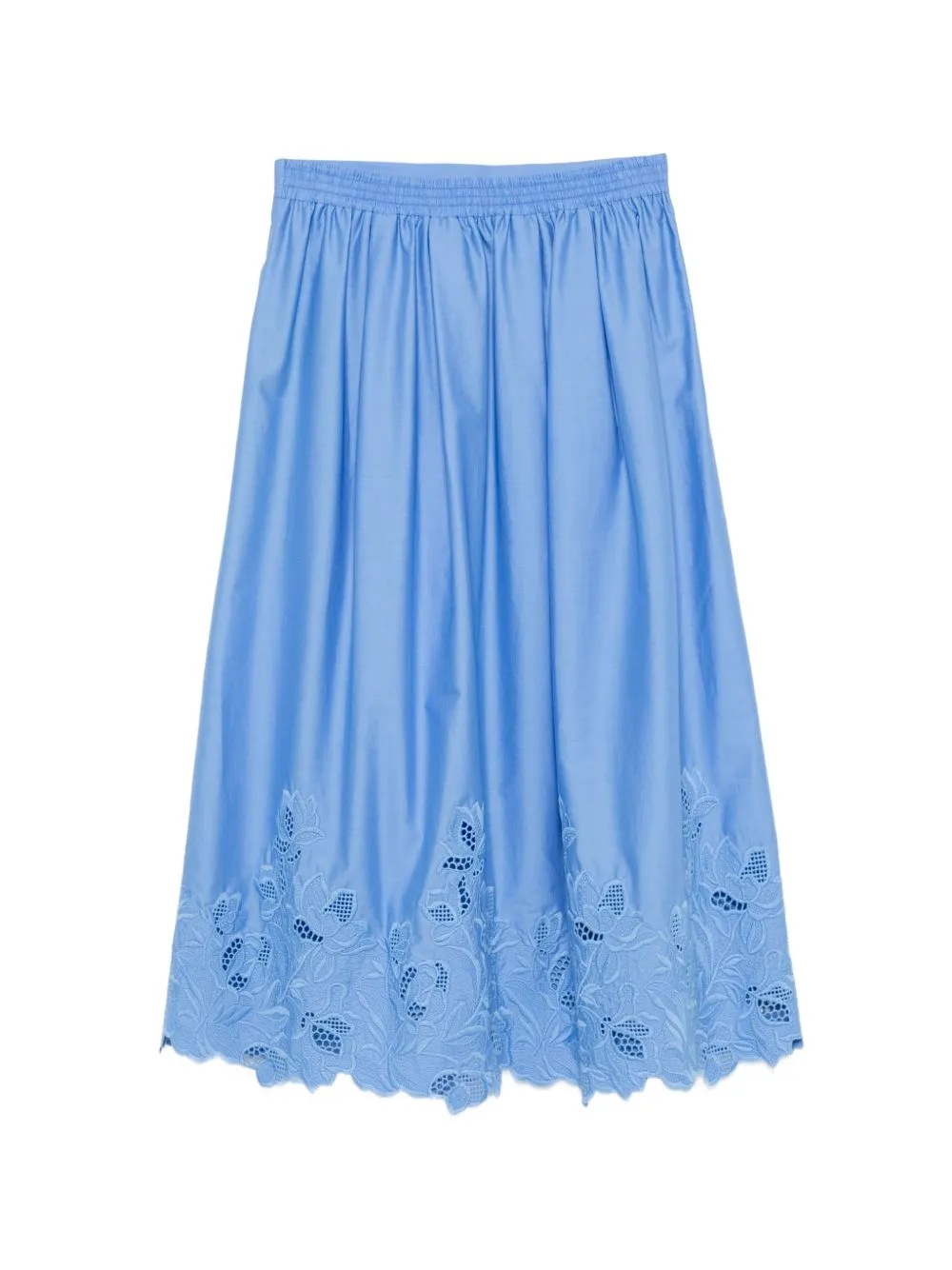 Embroidered Cotton Skirt sold by Wanan Luxury product image thumbnail 2