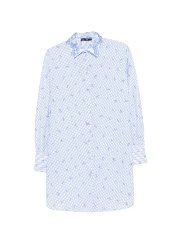 Cotton Oversized Shirt made by Ermanno Scervino