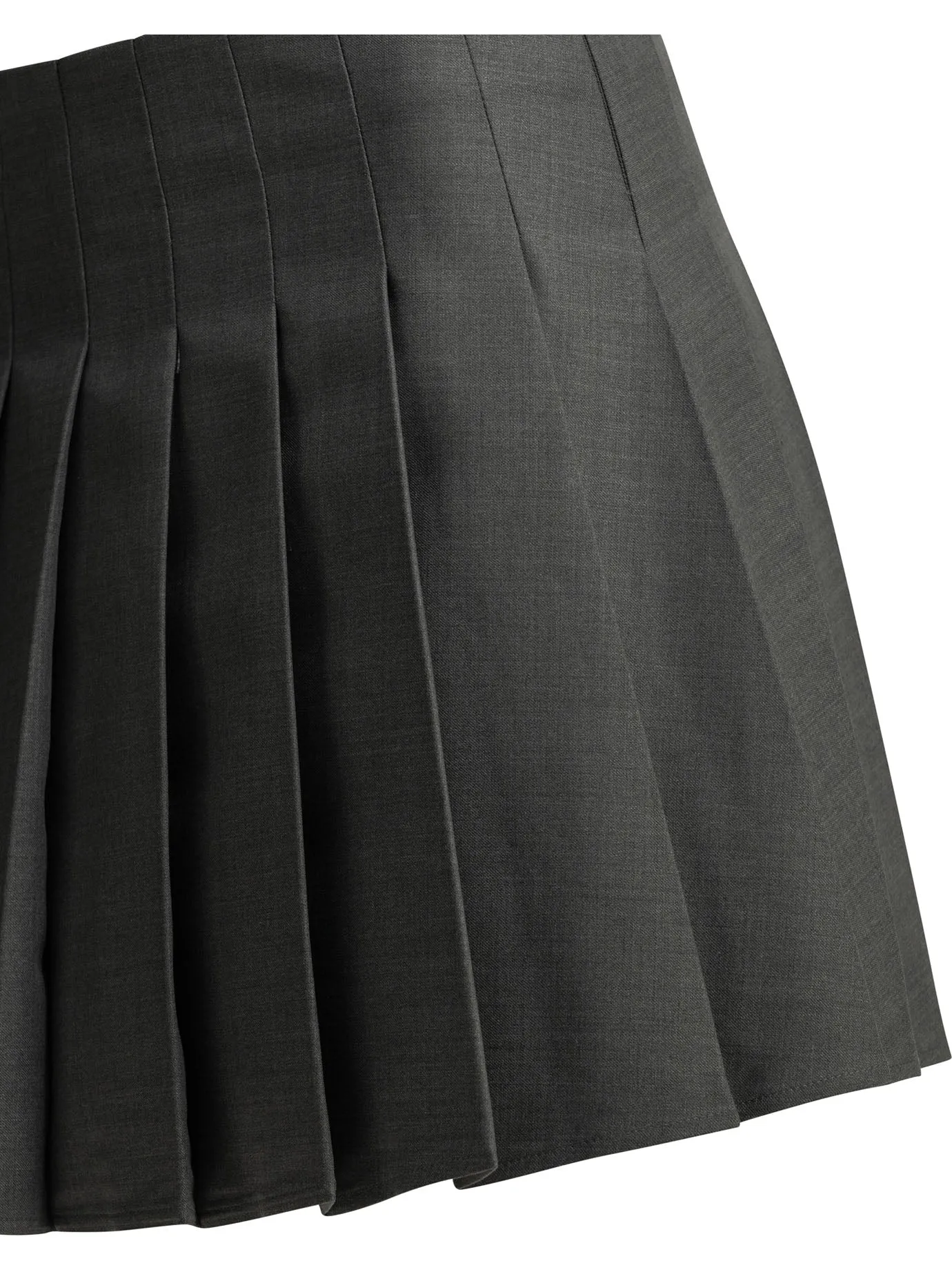 Pleated Miniskirt Skirts Grey sold by Wanan Luxury product image thumbnail 4
