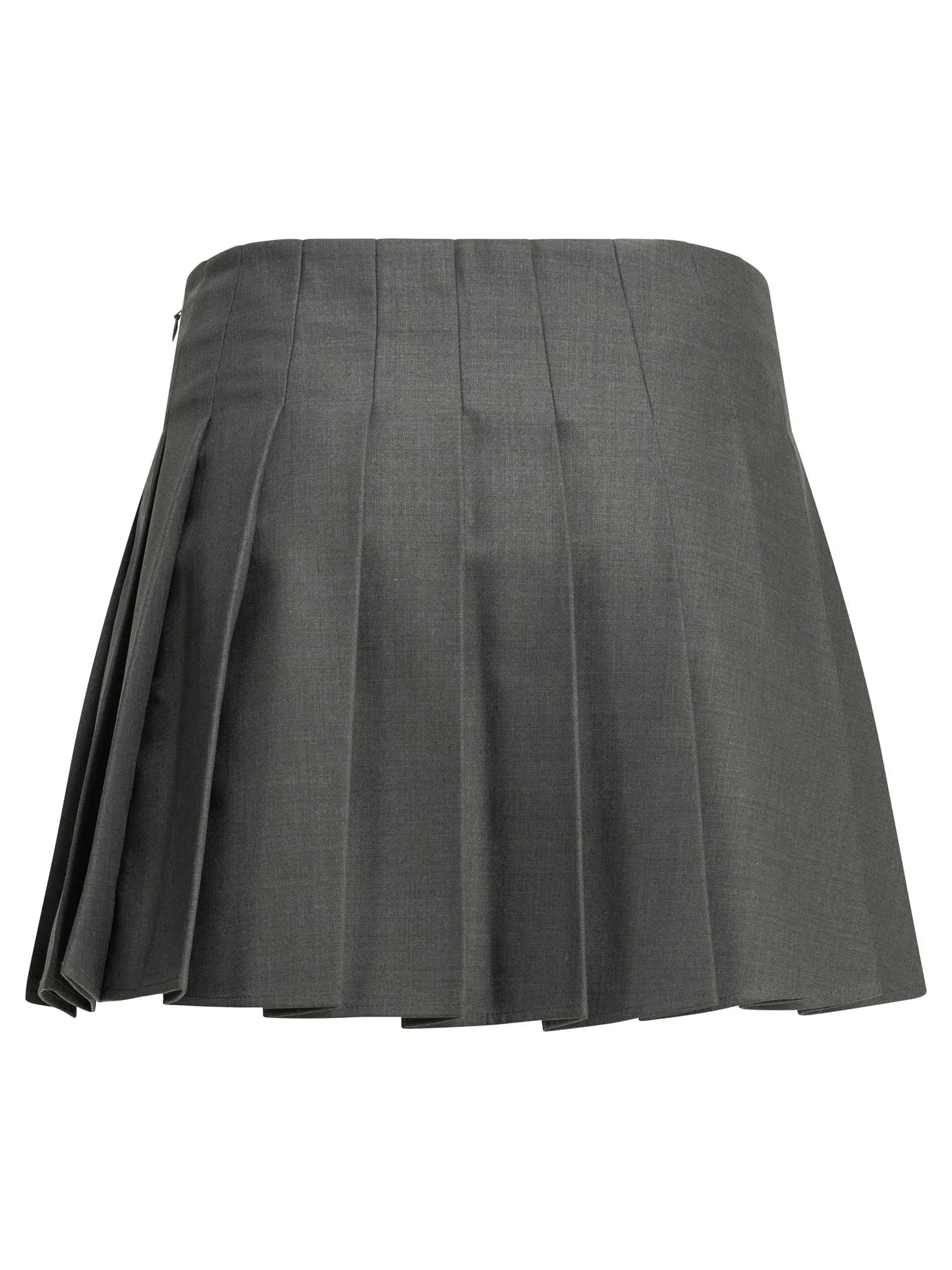 Pleated Miniskirt Skirts Grey sold by Wanan Luxury product image thumbnail 2