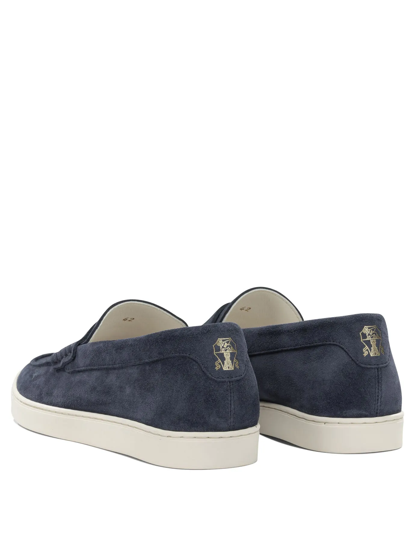 Suede Loafers Loafers & Slippers Blue sold by Wanan Luxury product image thumbnail 4