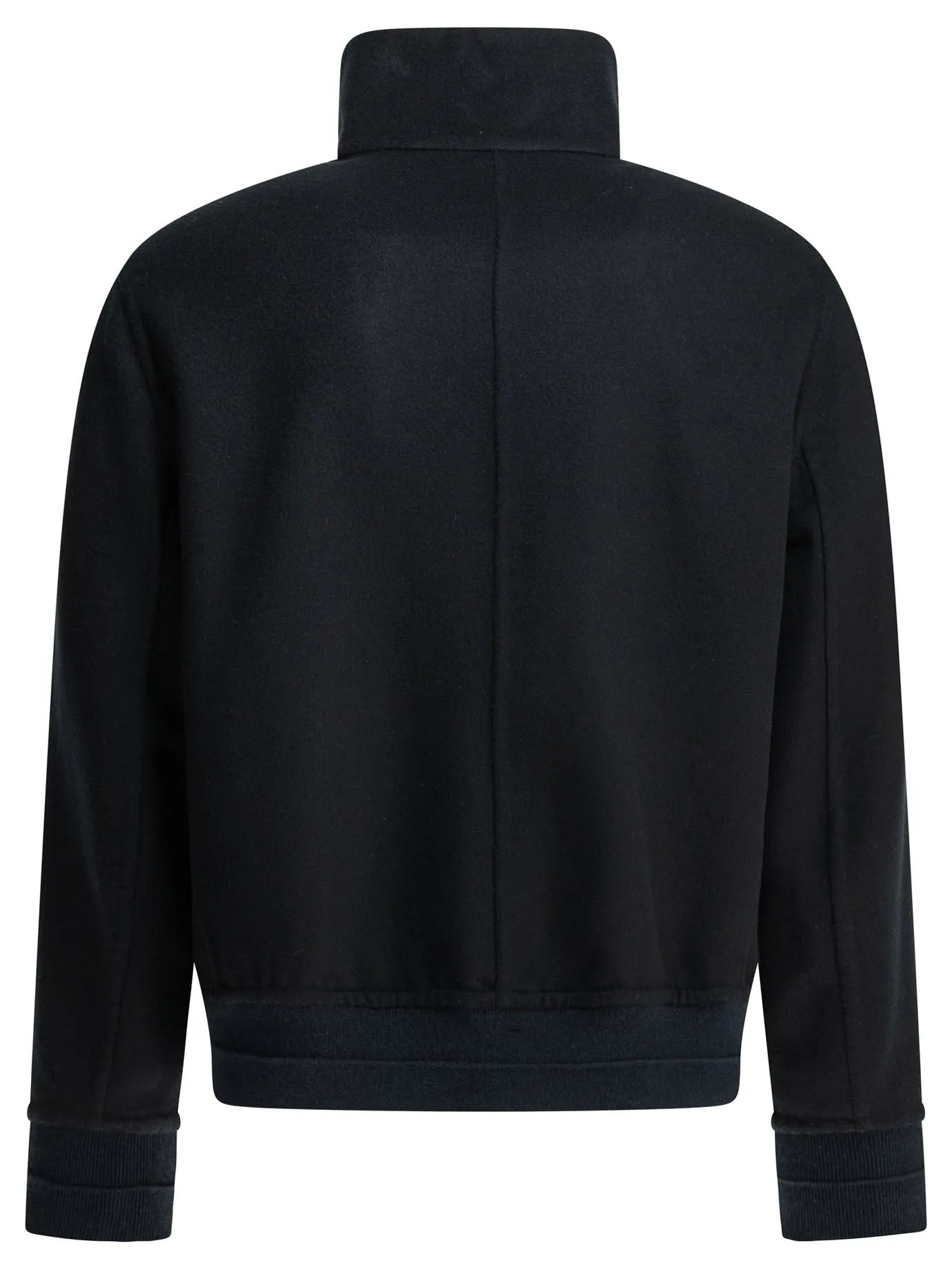 Cashmere Bomber Jacket Jackets And Coats Blue sold by Wanan Luxury product image thumbnail 4
