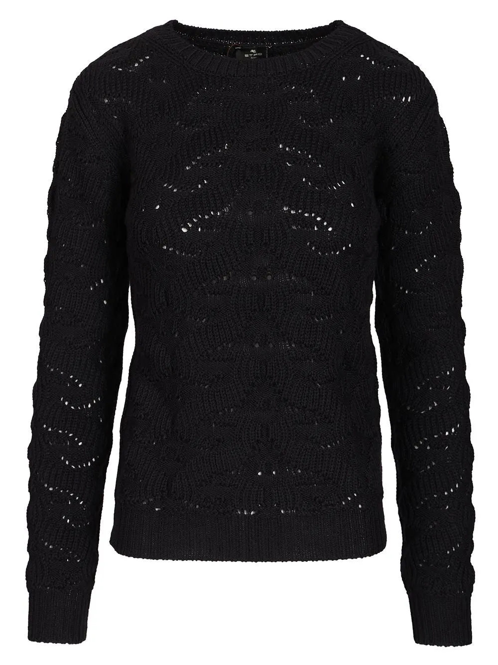 Paisley Sweater Knitwear Blue sold by Wanan Luxury