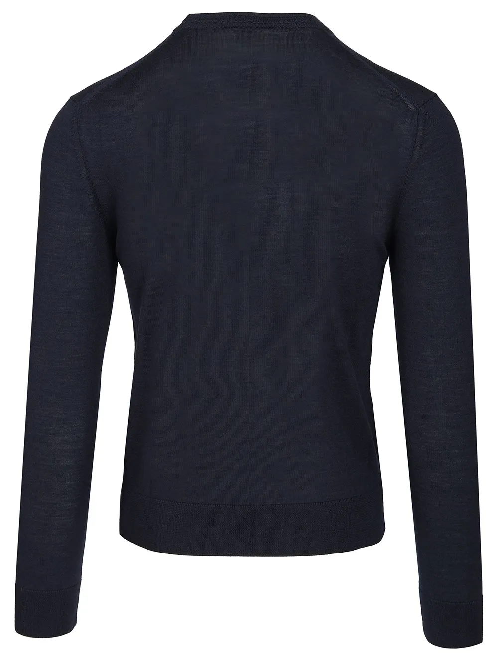 Wool And Silk Sweater Knitwear Blue sold by Wanan Luxury product image thumbnail 2