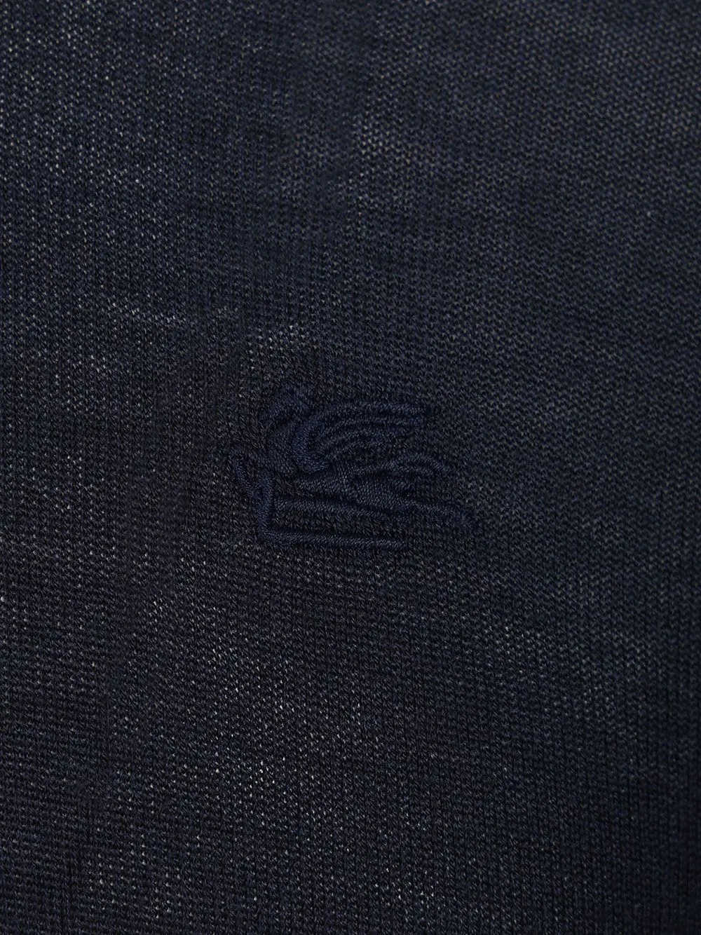 Wool And Silk Polo Shirt Knitwear Blue sold by Wanan Luxury product image thumbnail 3