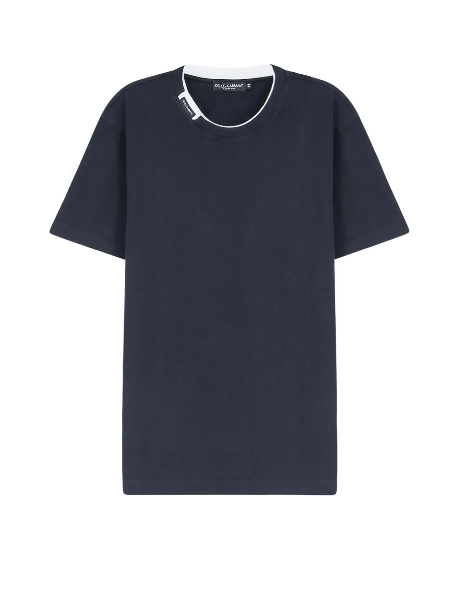 Cotton T-Shirt With Contrasting Profile sold by Wanan Luxury