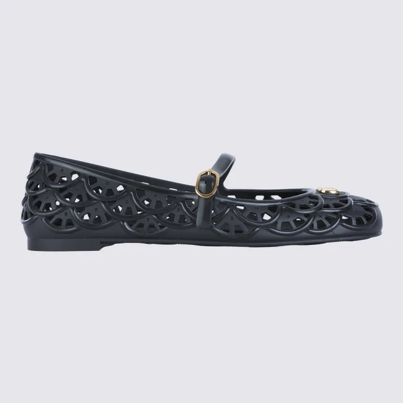 Flat Shoes Scuri made by Valentino Garavani