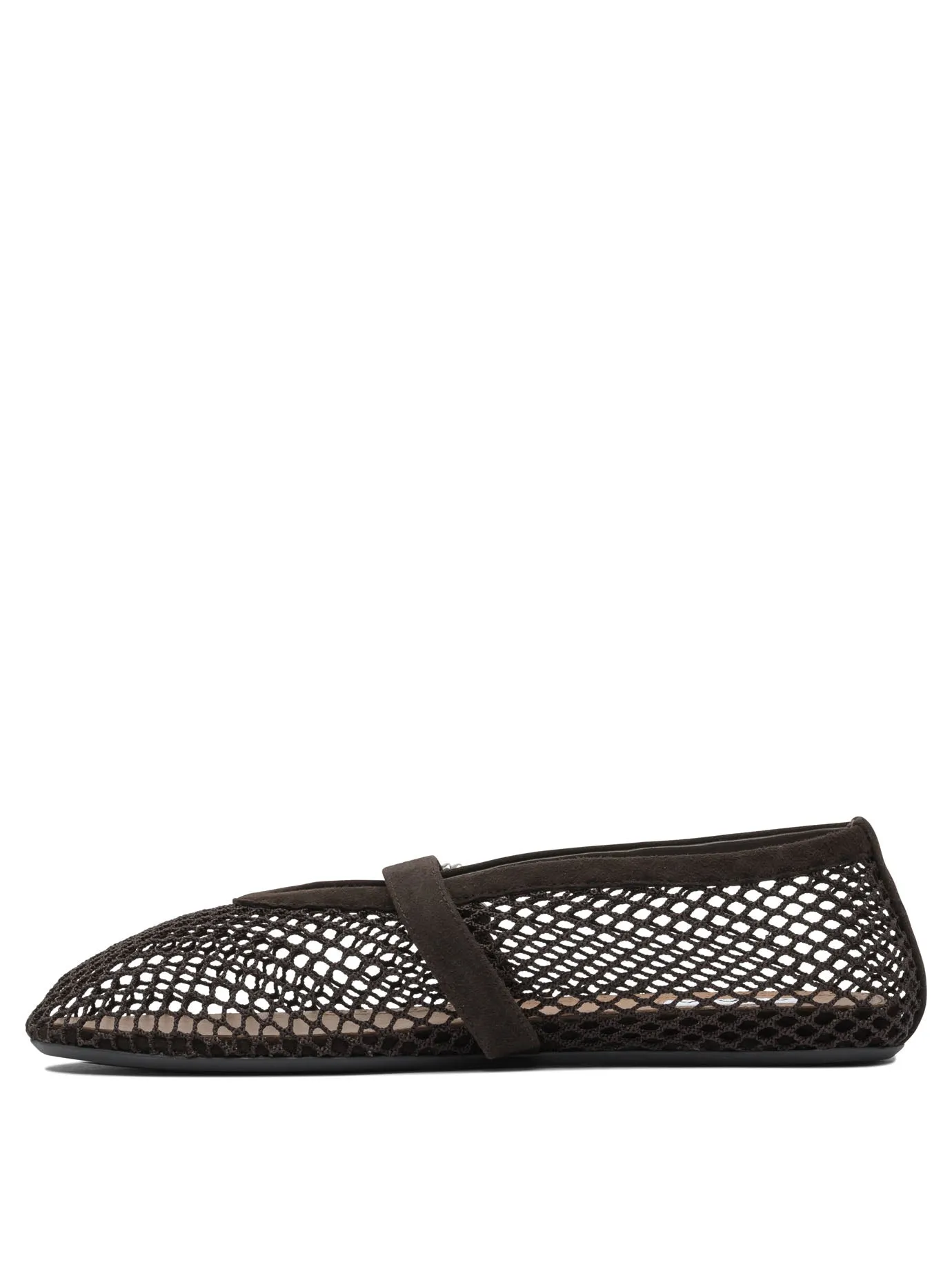 Mary Jane Mesh Ballet Flats Ballerinas Brown sold by Wanan Luxury product image thumbnail 3