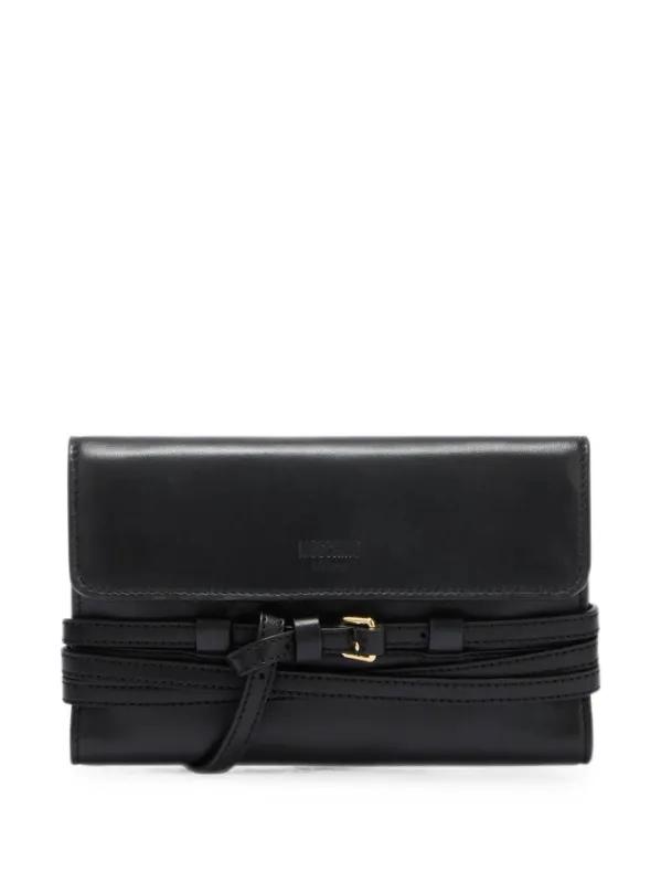 Wallets Black made by Moschino
