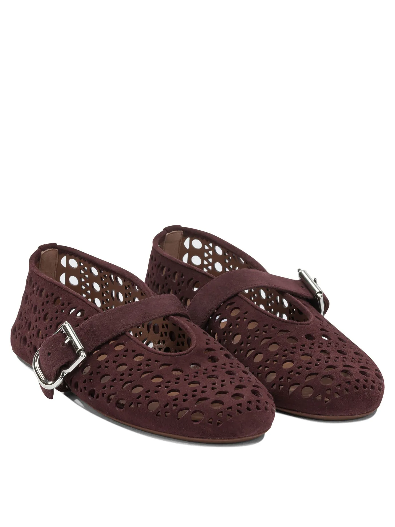 Vienne Ballerinas Bordeaux sold by Wanan Luxury product image thumbnail 2