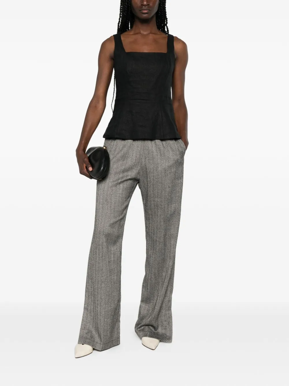 Chevron Trousers sold by Wanan Luxury product image thumbnail 3