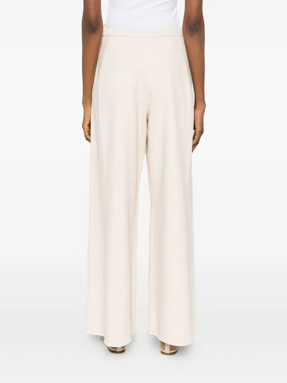 Cotton Wide-Leg Trousers sold by Wanan Luxury product image thumbnail 3
