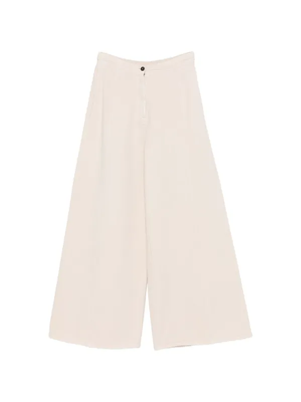 Cotton Wide-Leg Trousers made by Forte Forte