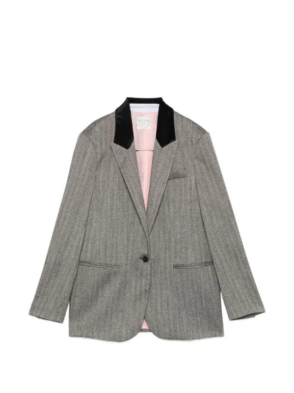 Single-Breasted Blazer Jacket made by Forte Forte