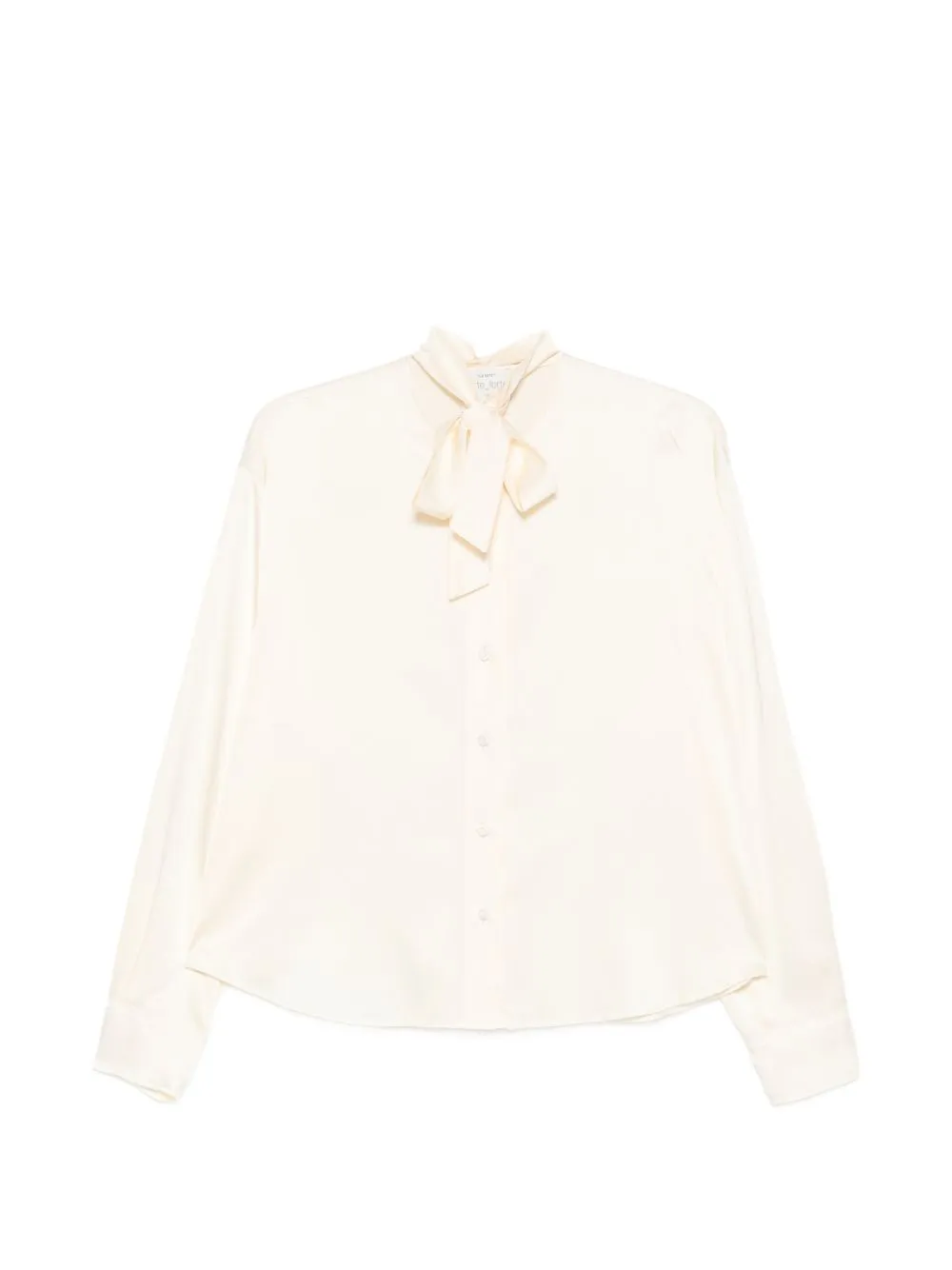 Silk Bow-Tie Shirt sold by Wanan Luxury