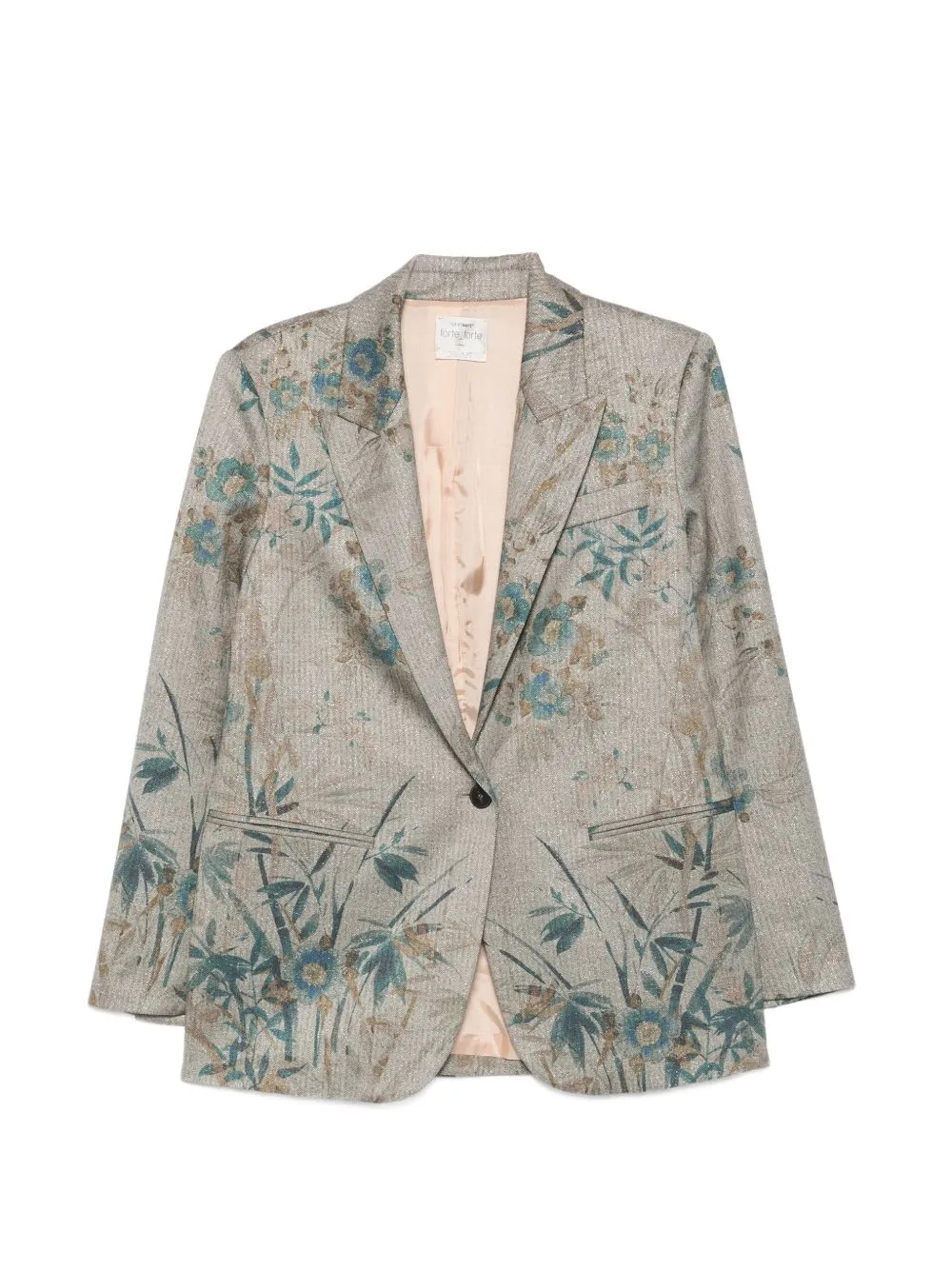 Printed Single-Breasted Jacket sold by Wanan Luxury