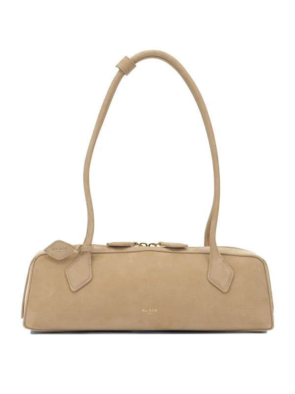 Teckel Shoulder Bags Beige made by Alaia