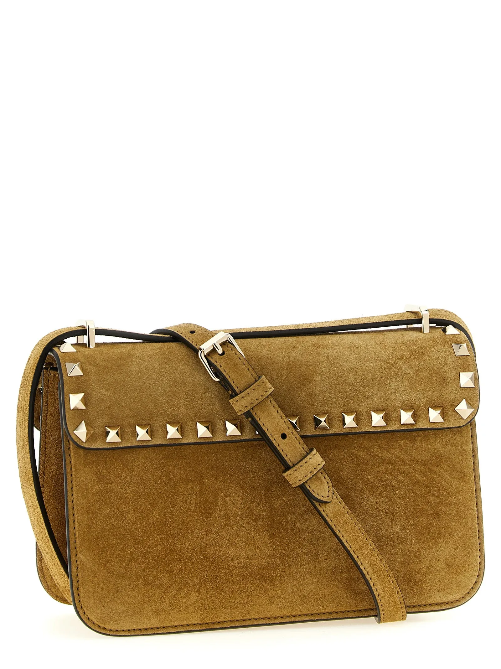 Rockstud Crossbody Bags Beige sold by Wanan Luxury product image thumbnail 2