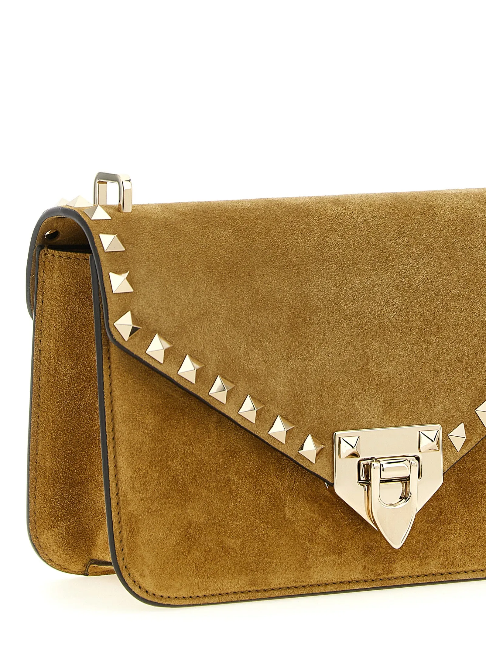 Rockstud Crossbody Bags Beige sold by Wanan Luxury product image thumbnail 3