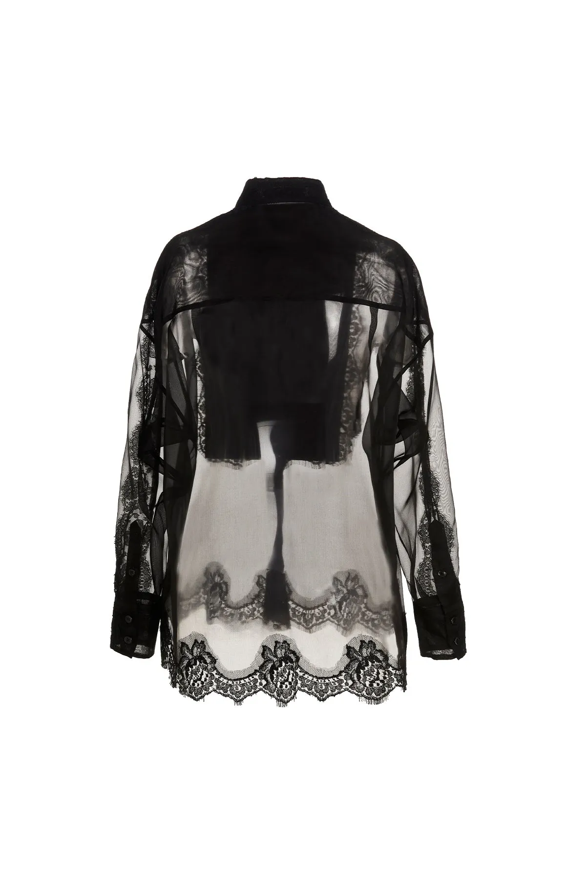 Viscose Shirt Shirt And Blouse Black sold by Wanan Luxury product image thumbnail 2