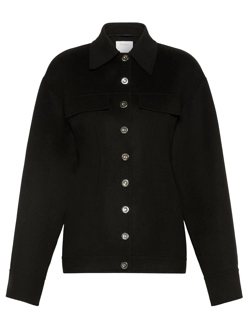 Shaped Jacket In Pure Wool sold by Wanan Luxury