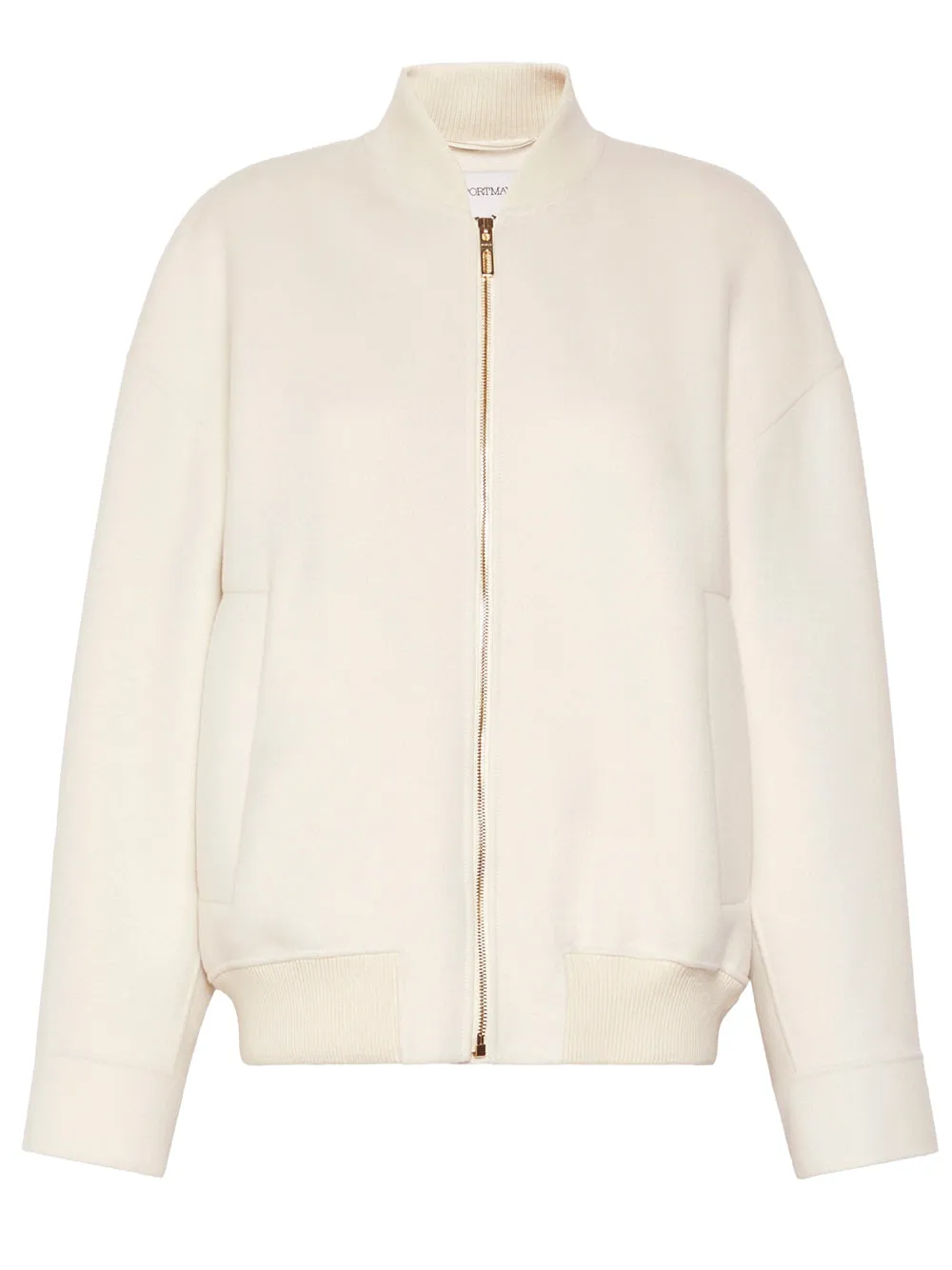 Pure Wool Double Bomber sold by Wanan Luxury
