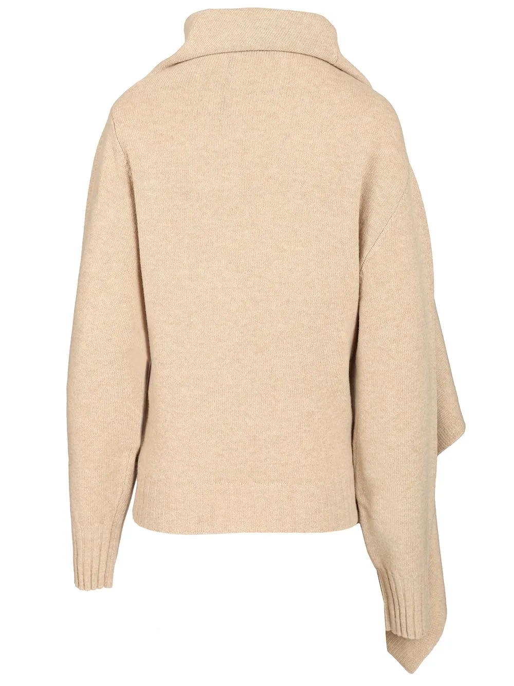 Sweater With Draped Details Knitwear Beige sold by Wanan Luxury product image thumbnail 2