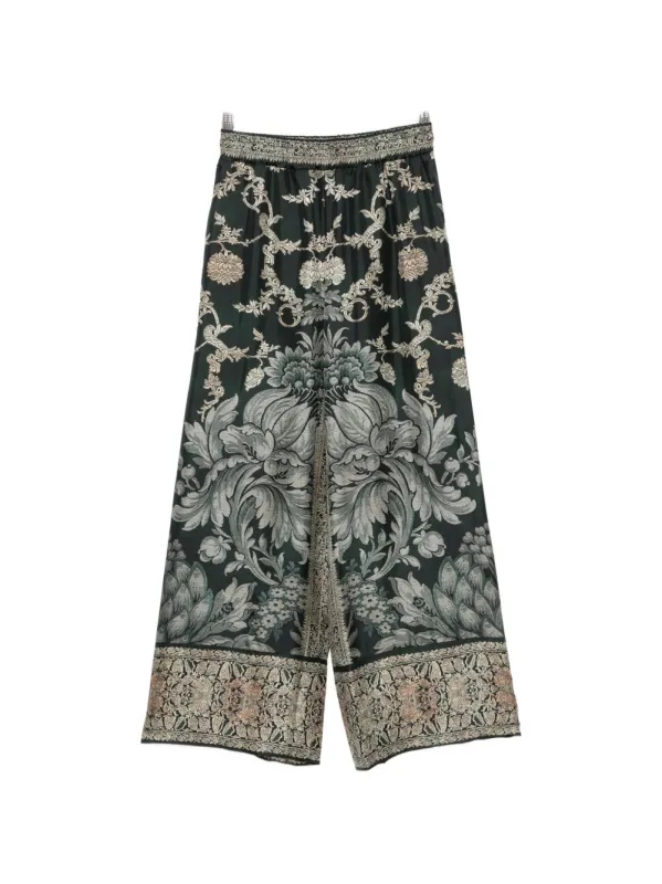 Printed Silk Trousers made by Pierre-Louis Mascia