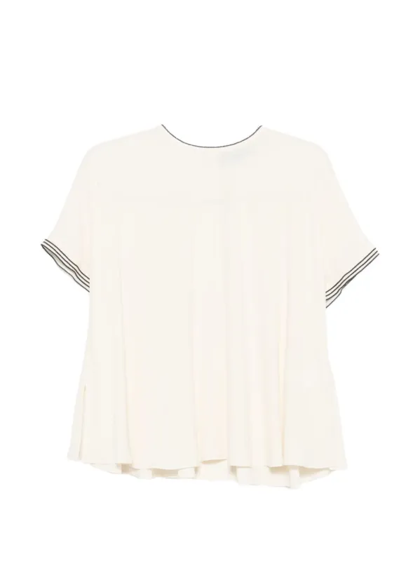 Silk Blend Top made by Fabiana Filippi