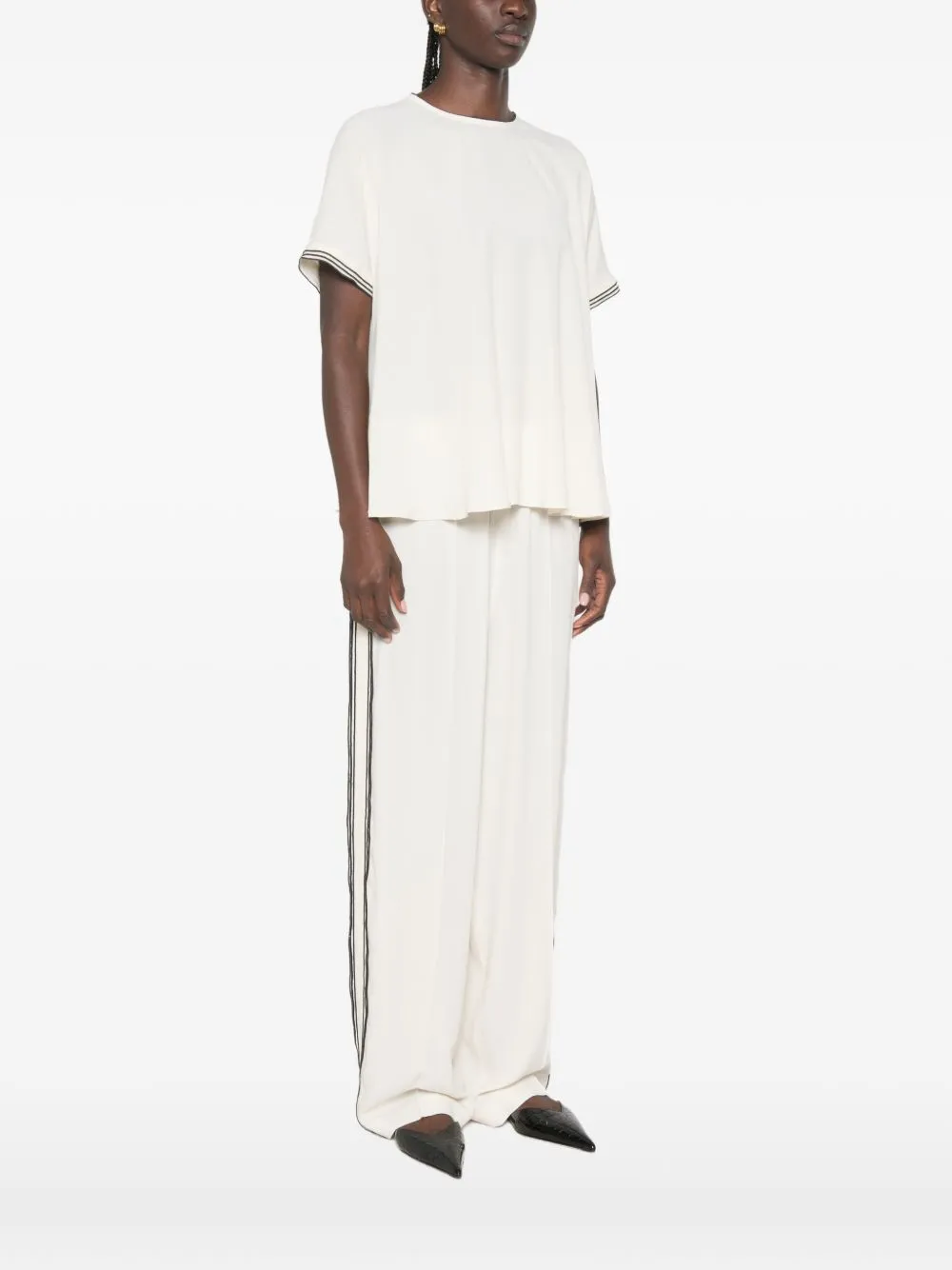 Silk Blend Top sold by Wanan Luxury product image thumbnail 2