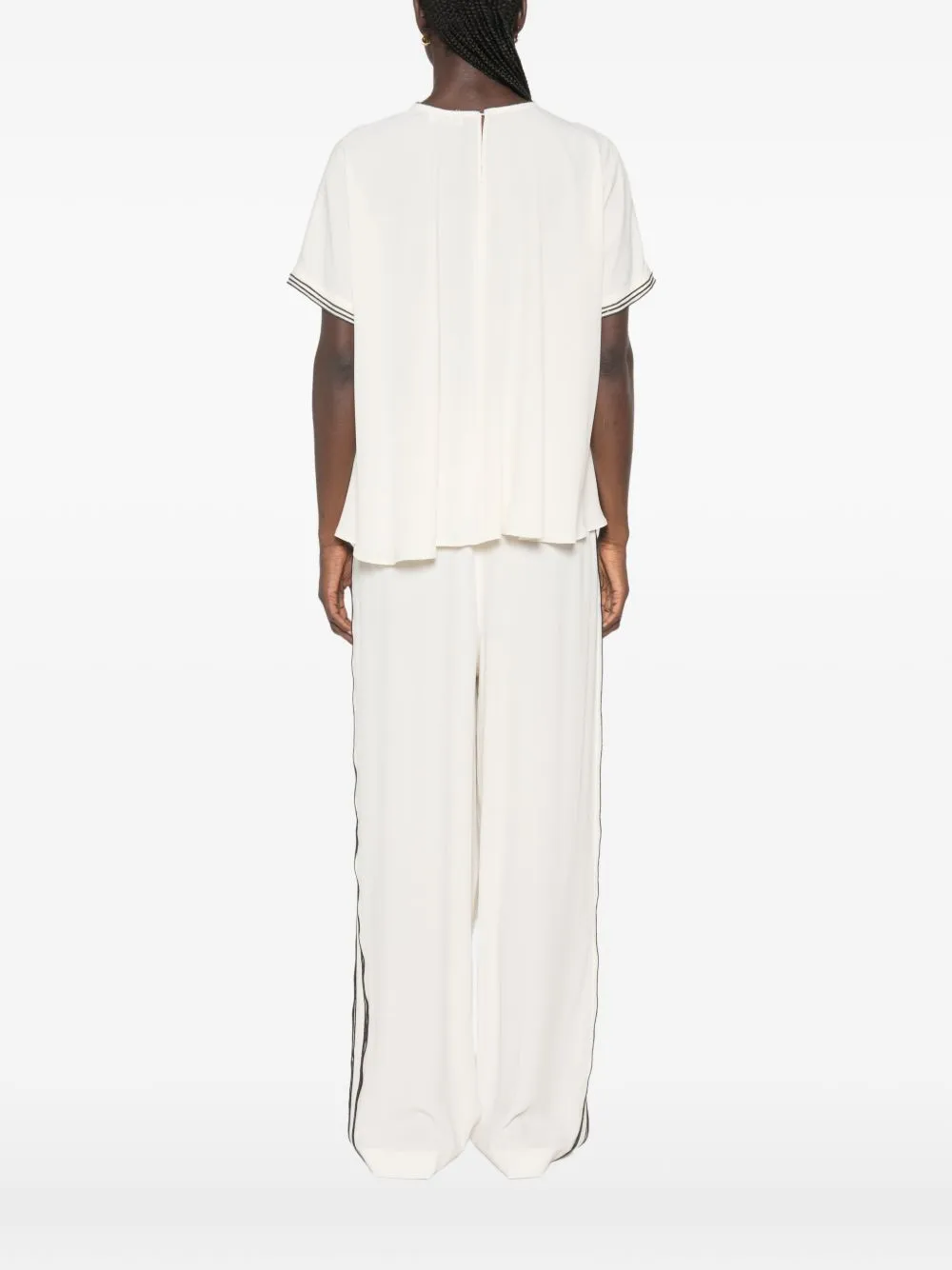 Silk Blend Top sold by Wanan Luxury product image thumbnail 3