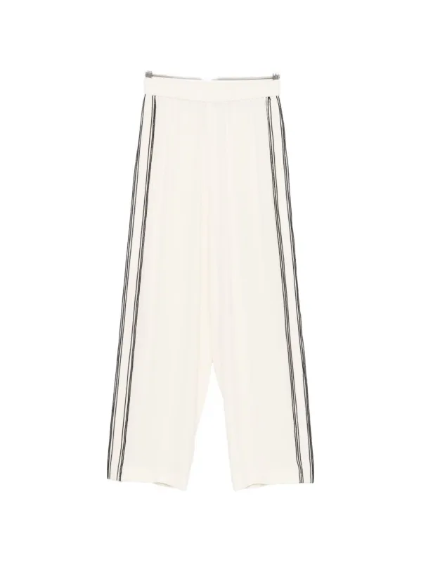 Silk Blend Trousers made by Fabiana Filippi