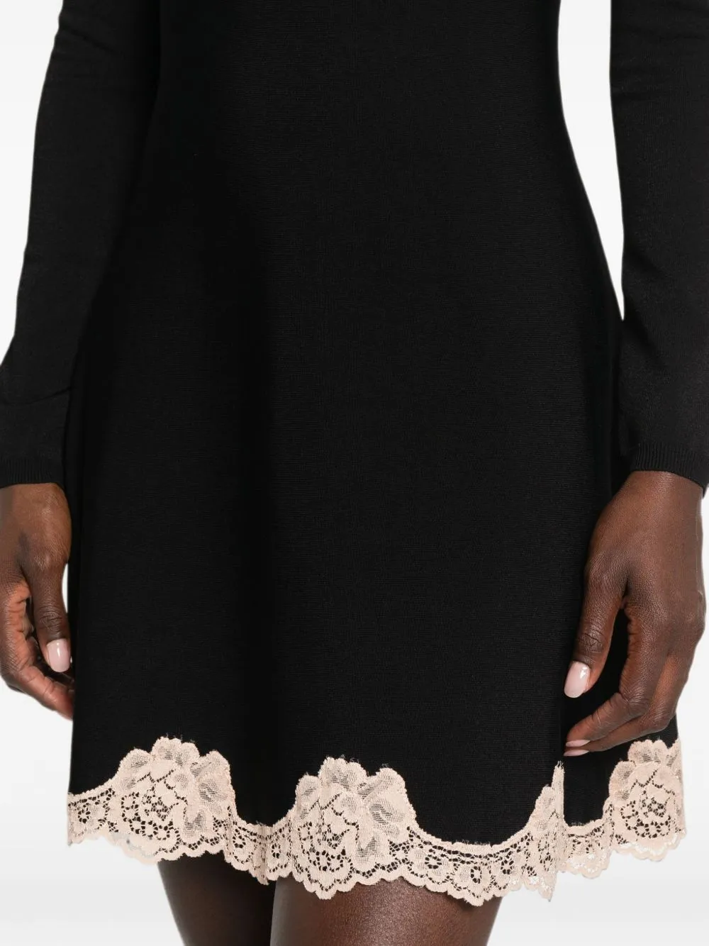 Lace Detail Short Dress sold by Wanan Luxury product image thumbnail 2