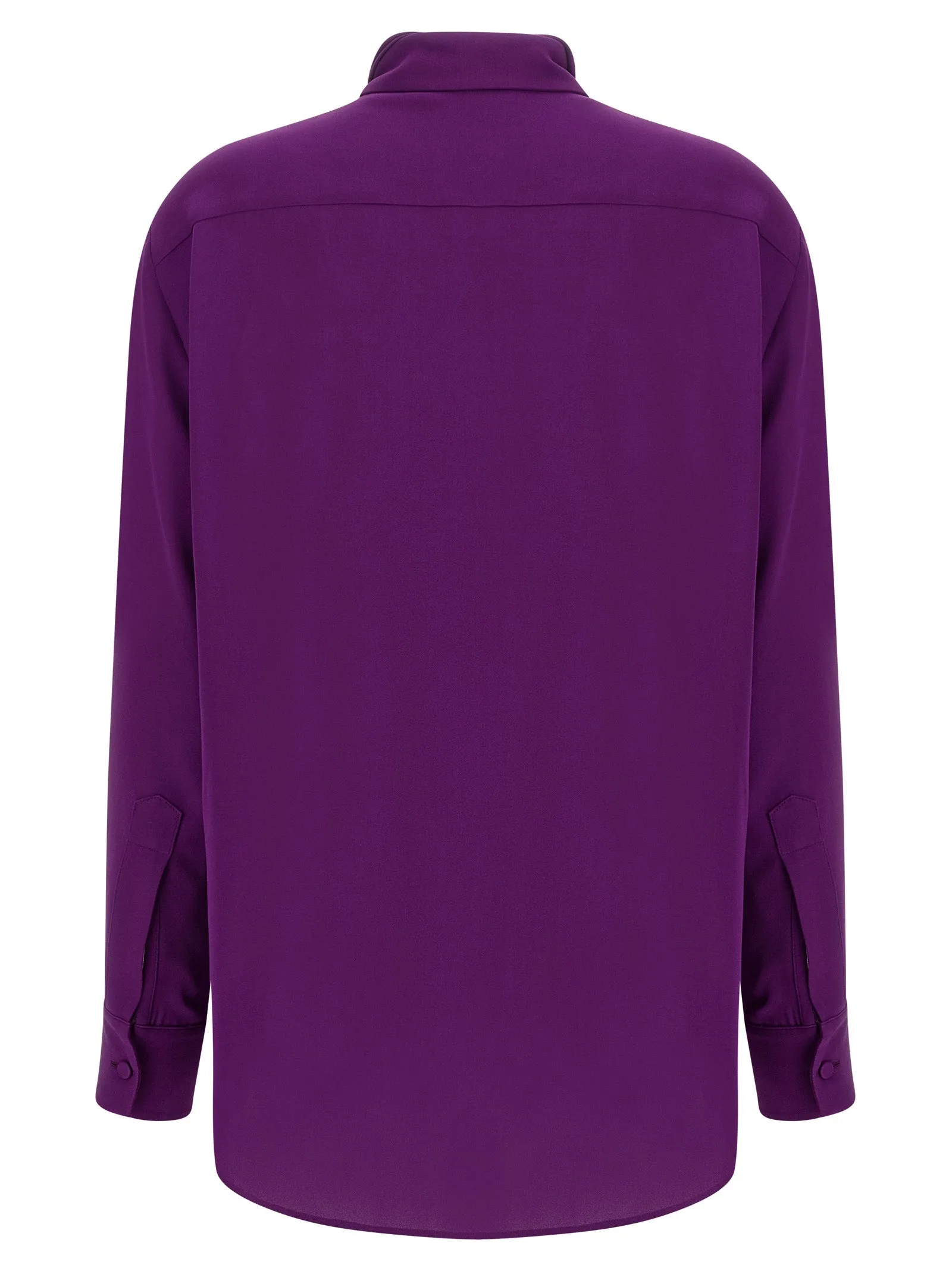Shirt With Scarf Shirt And Blouse Purple sold by Wanan Luxury product image thumbnail 2