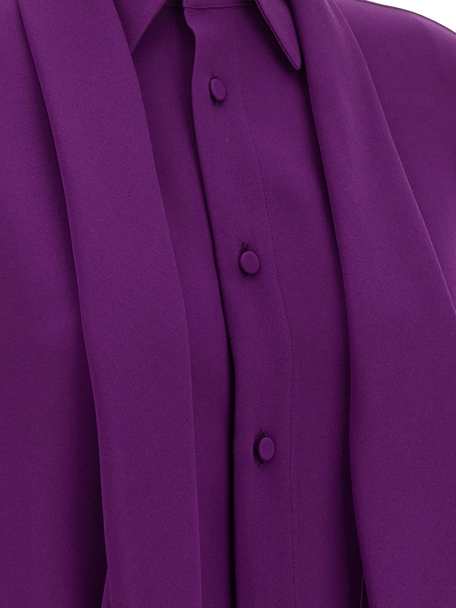 Shirt With Scarf Shirt And Blouse Purple sold by Wanan Luxury product image thumbnail 5