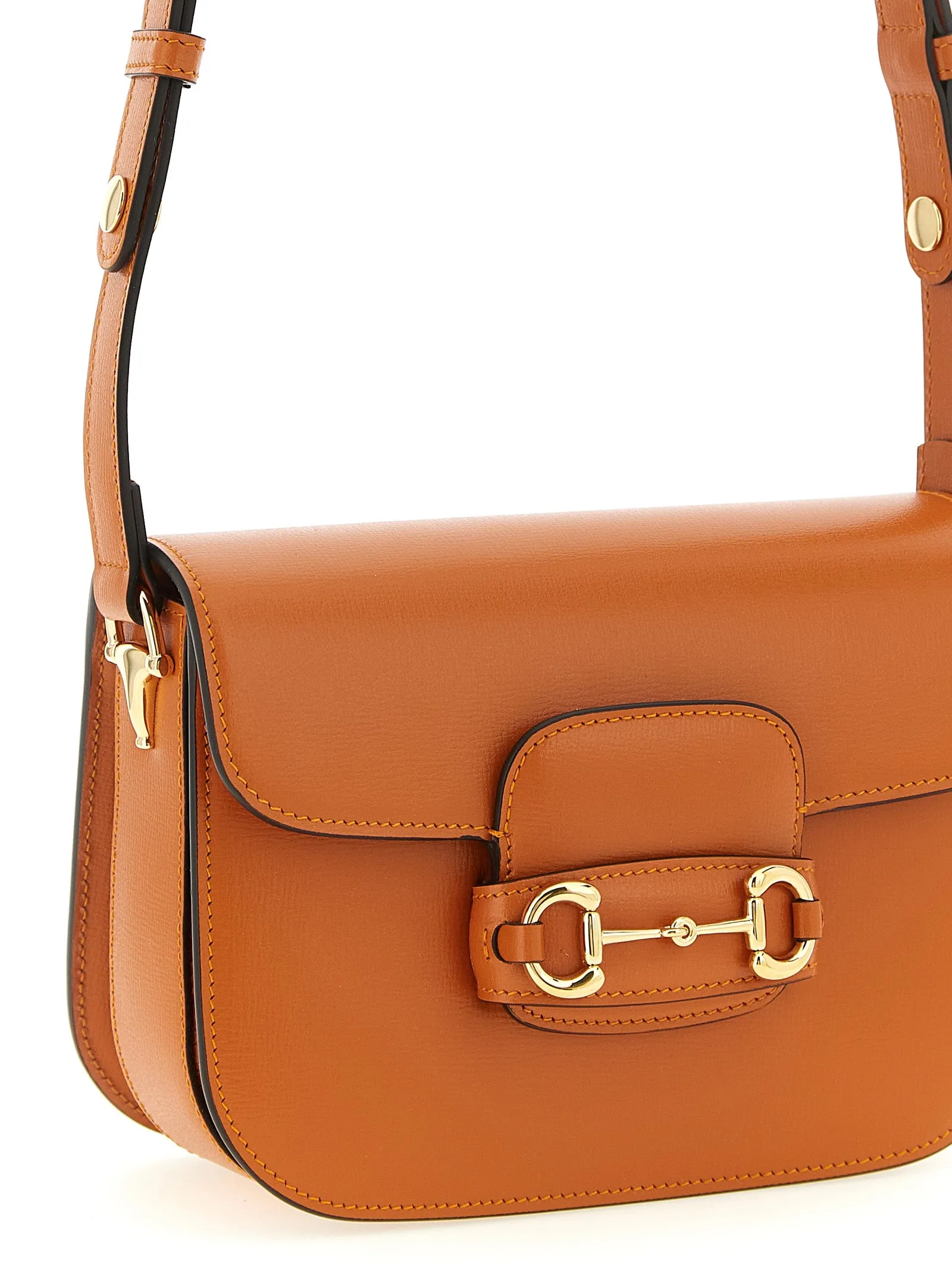 Gucci Horsebit 1955 Shoulder Bags Orange sold by Wanan Luxury product image thumbnail 3
