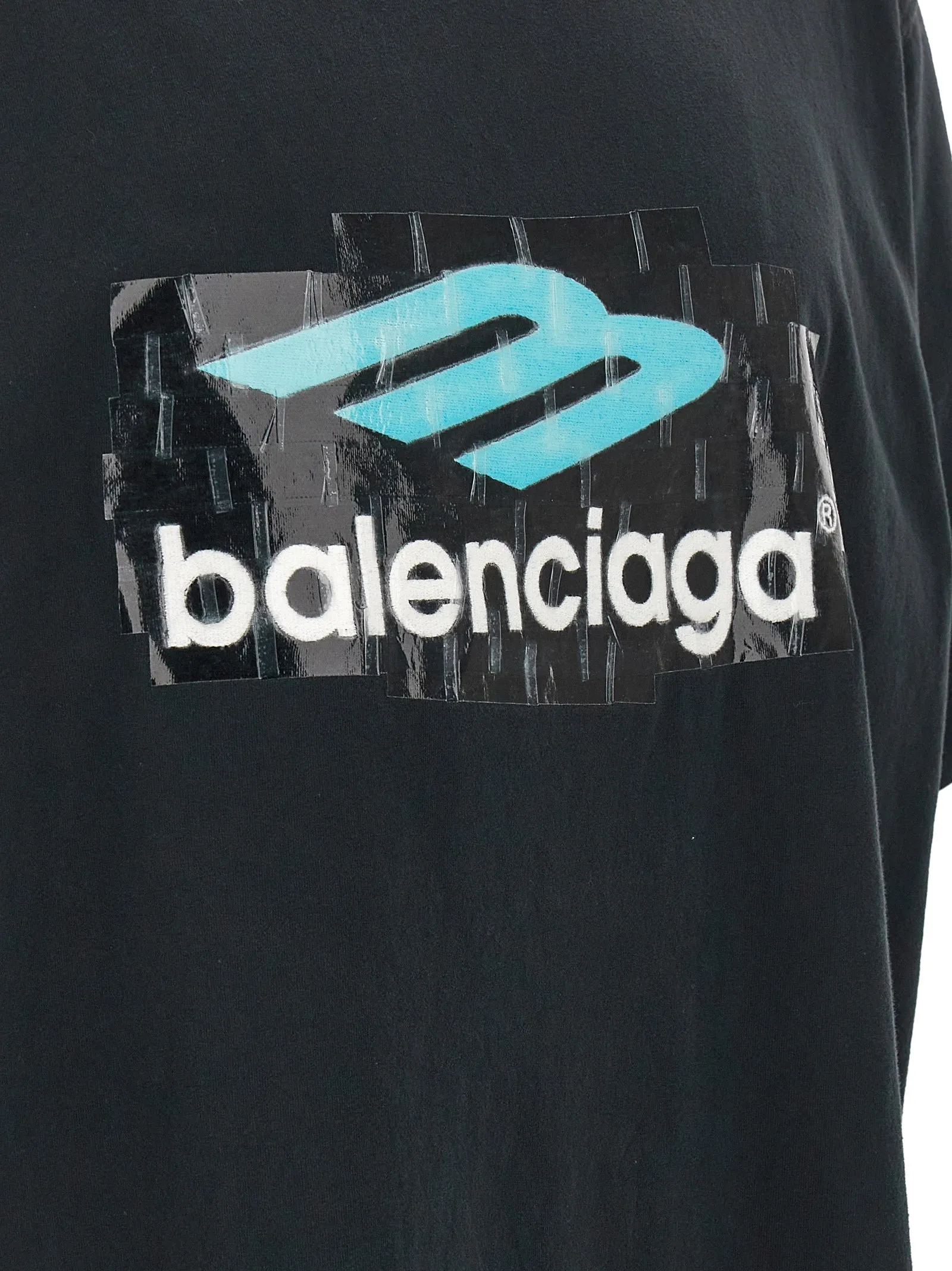 Printed T-Shirt Black sold by Wanan Luxury product image thumbnail 4