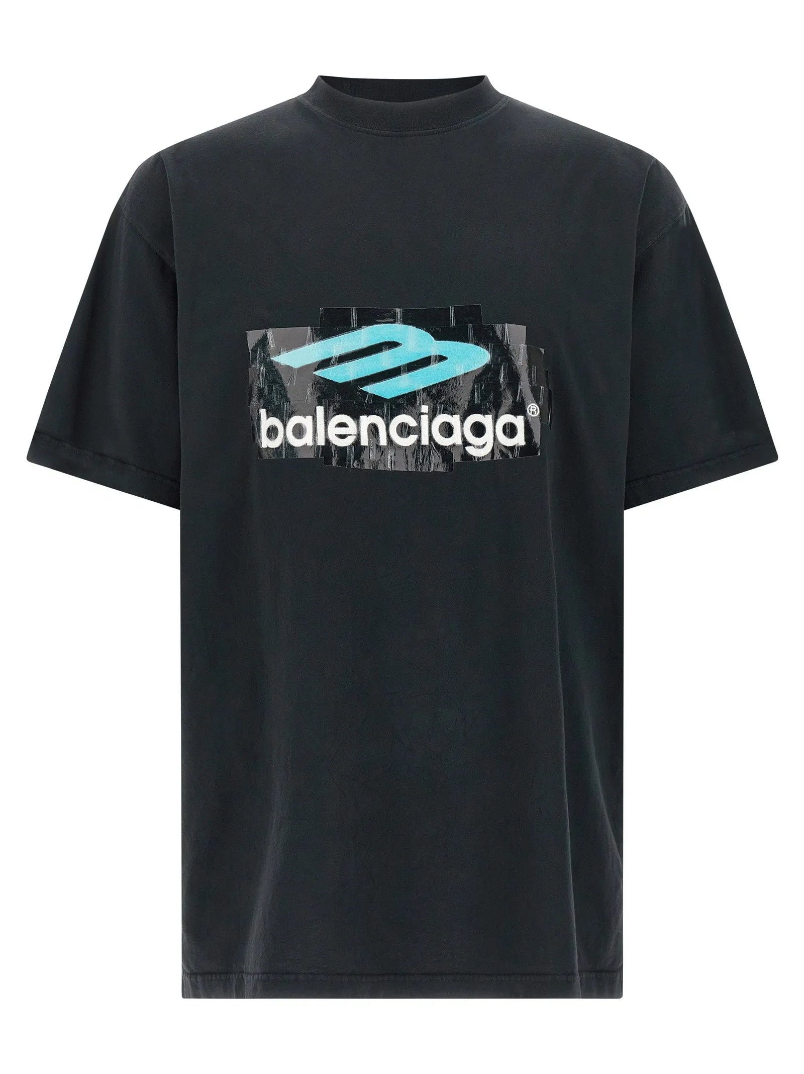 Printed T-Shirt Black sold by Wanan Luxury