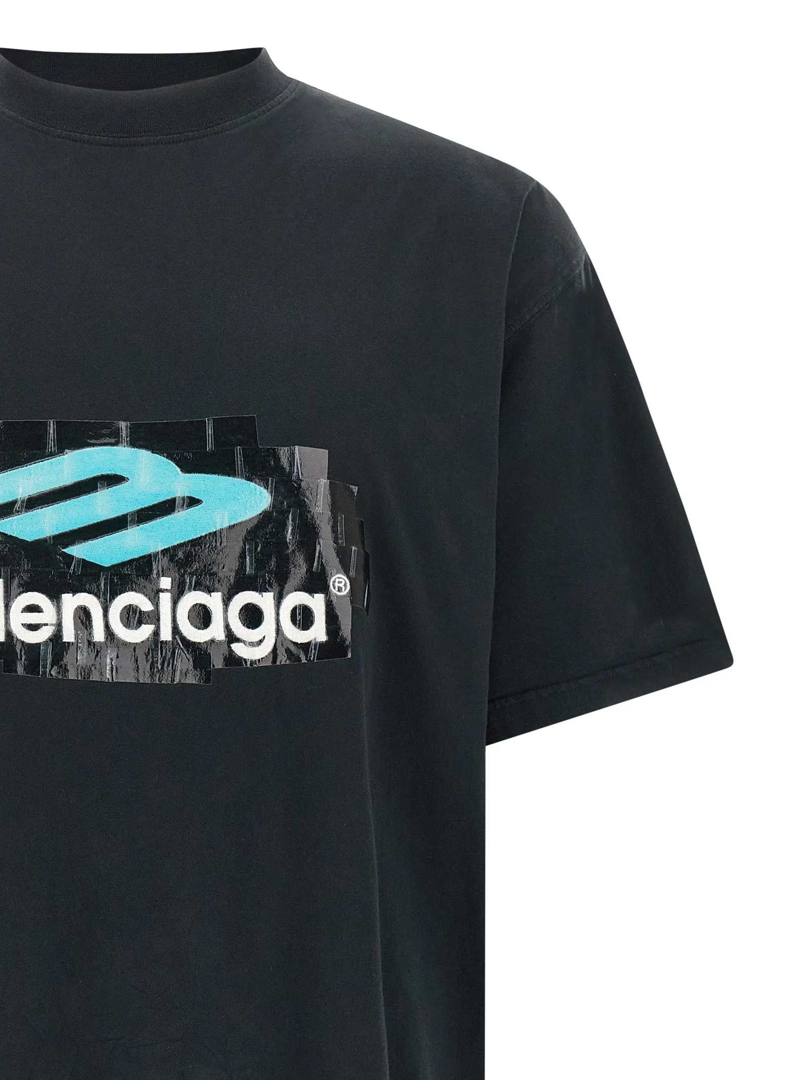 Printed T-Shirt Black sold by Wanan Luxury product image thumbnail 3